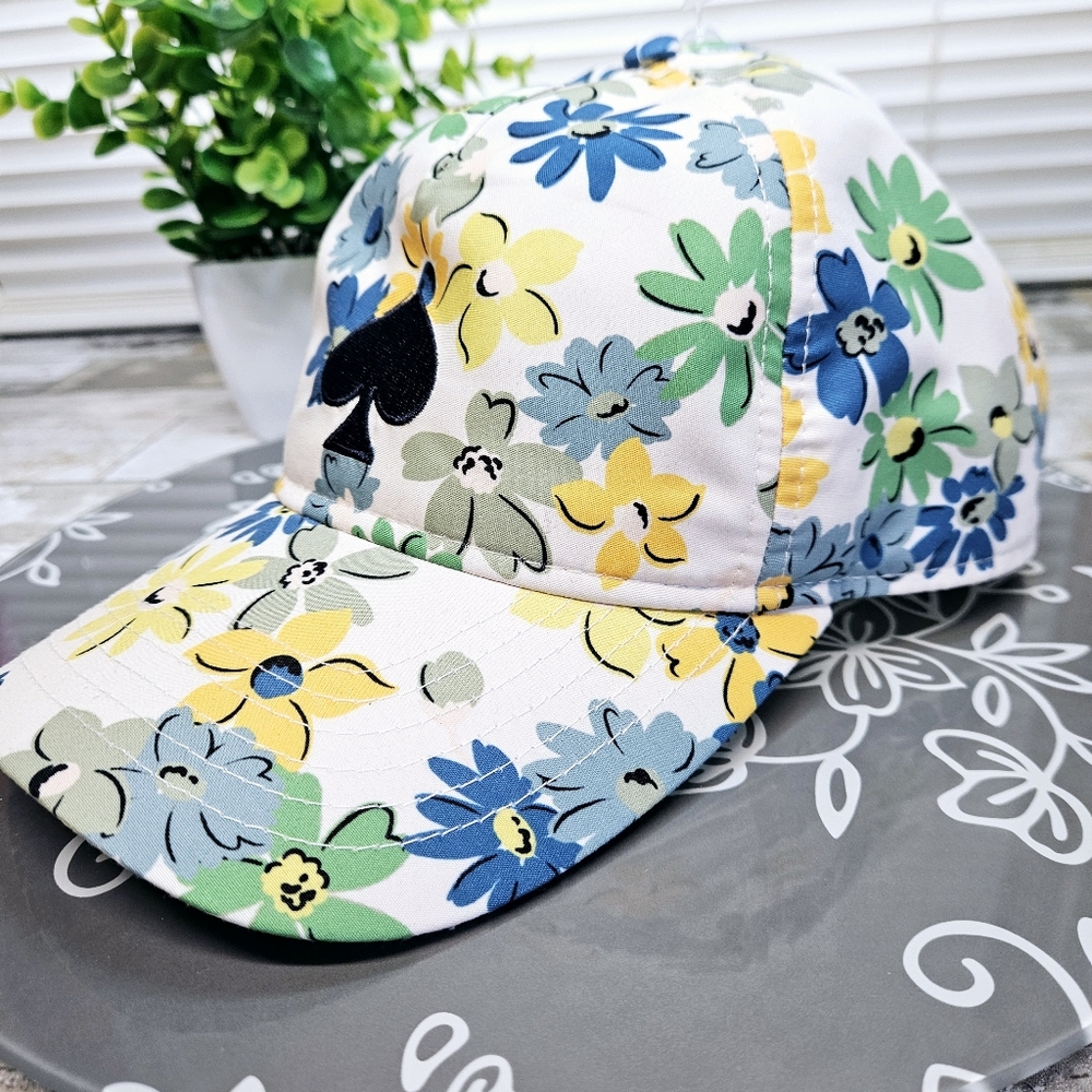NWT Kate Spade French Cream Floral Cap - Picture 14 of 15